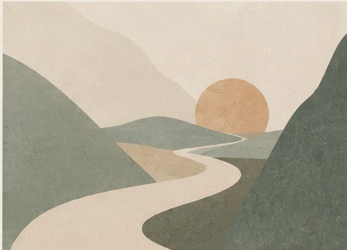 Ilustración: acompañamiento psicológico para cambios vitales